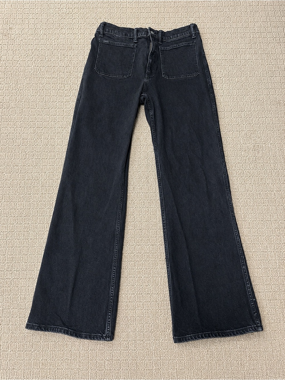 Polo Ralph Lauren Women’s High-Rise boocut Jeans — Black